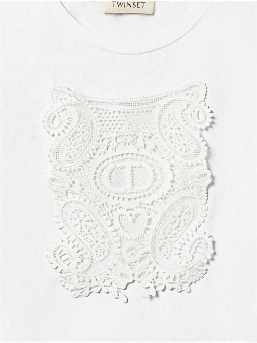 T-shirt bambina maniche corte TWINSET Kids | 251GJ248000808